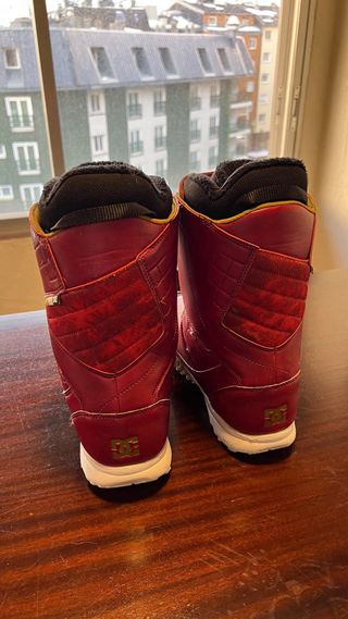 Botas Snowboard DC Mujer Rojo