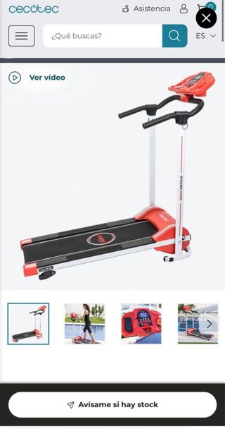 Cinta de correr Cecotec Runnerfit