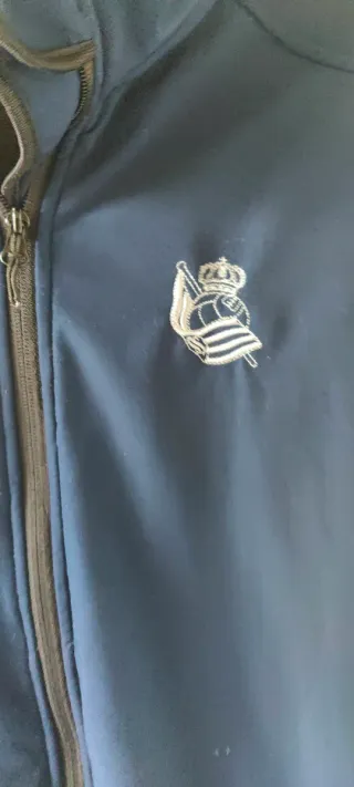 Cortavientos Real Sociedad azul