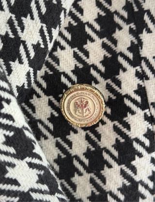 Giacca Zara Pied de Poule Doppiopetto