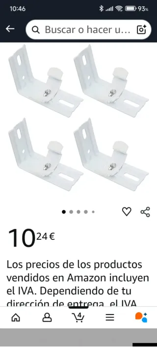 Estor ZEBRA 170x250 Blanco