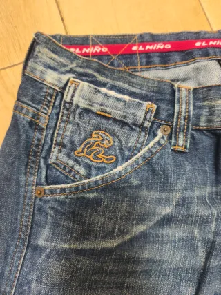 Vaqueros Vintage Azules