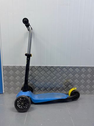 Patinete 3 ruedas infantil azul