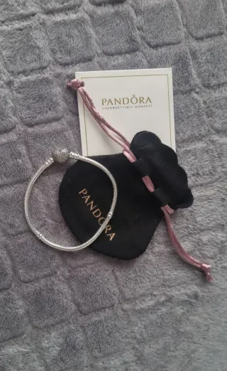 Pulsera Pandora Corazón Plata