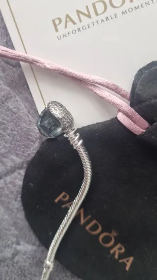 Pulsera Pandora Corazón Plata