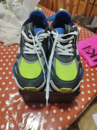 Scarpe Emporio Armani uomo nero/verde