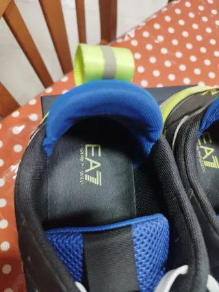 Scarpe Emporio Armani uomo nero/verde