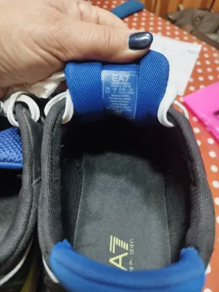 Scarpe Emporio Armani uomo nero/verde