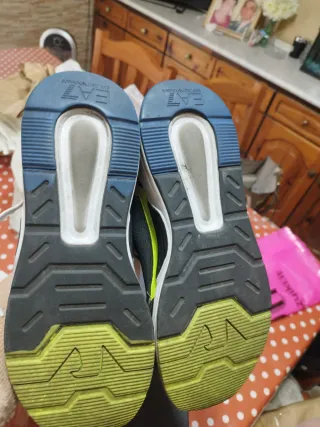 Scarpe Emporio Armani uomo nero/verde