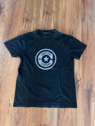Camiseta Converse Negra