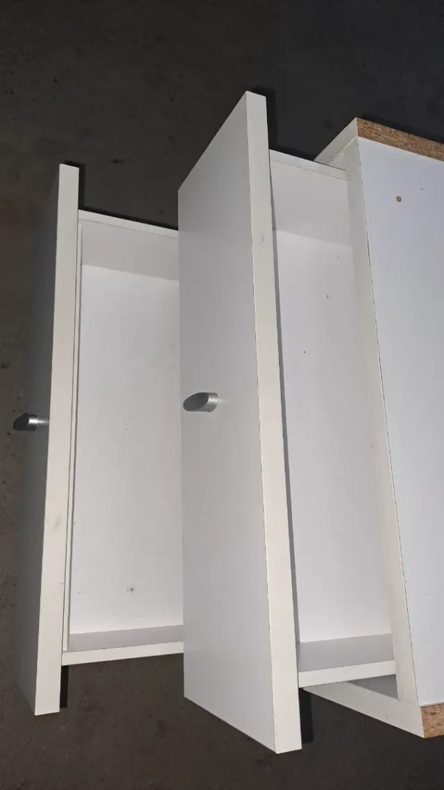 Cajonera blanca 4 cajones como nueva