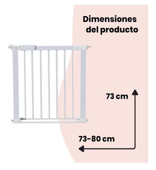Barrera Seguridad Niños/Mascotas Blanca