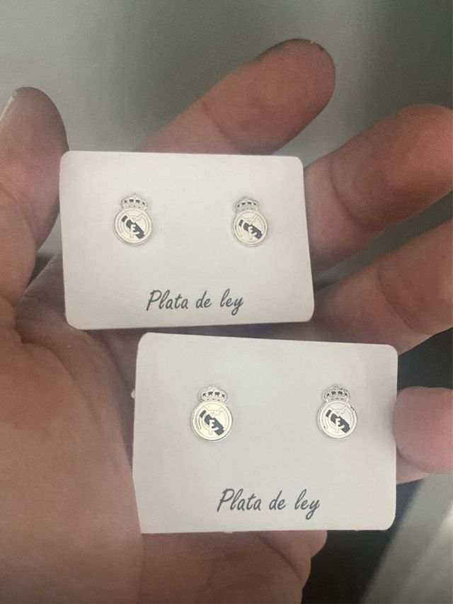 Brincos Real Madrid C.F. Prata de Lei