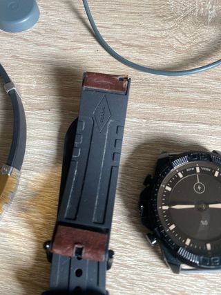 Relojes y pulsera de caucho