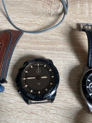 Relojes y pulsera de caucho