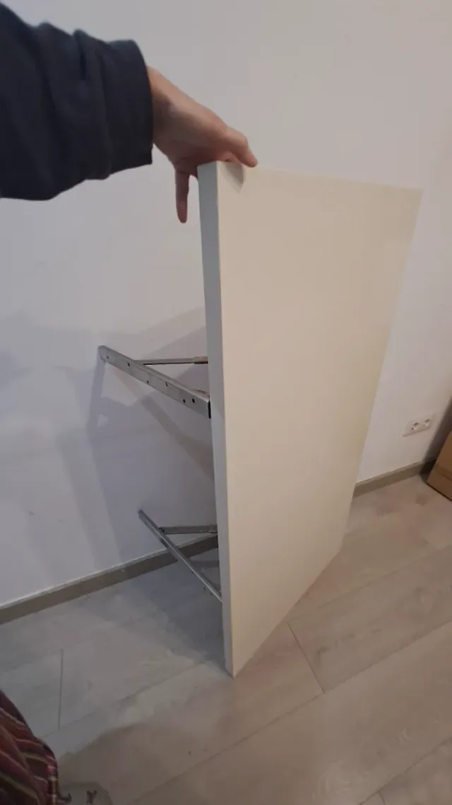 Mesa plegable madera 120x60 cm