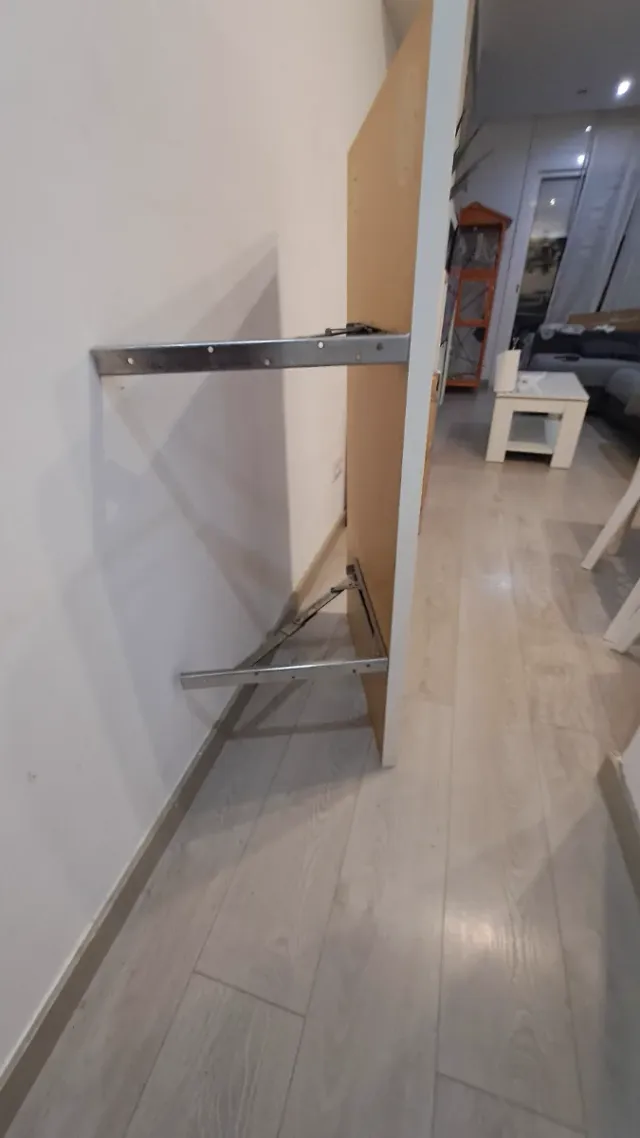 Mesa plegable madera 120x60 cm