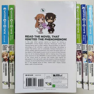 Sword Art Online light novels 1-14
