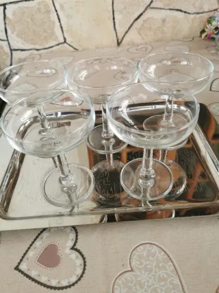 Set 5 Calici Champagne