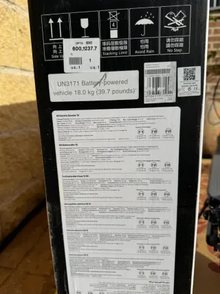 Patinete Eléctrico Xiaomi Mi 1S