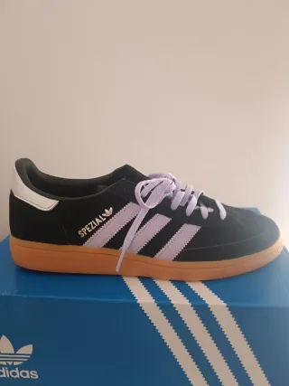 Adidas Spezial Zapatillas Negras y Moradas
