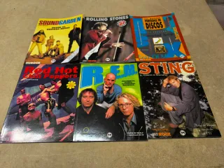 libros música rock y metal 10€ unidad