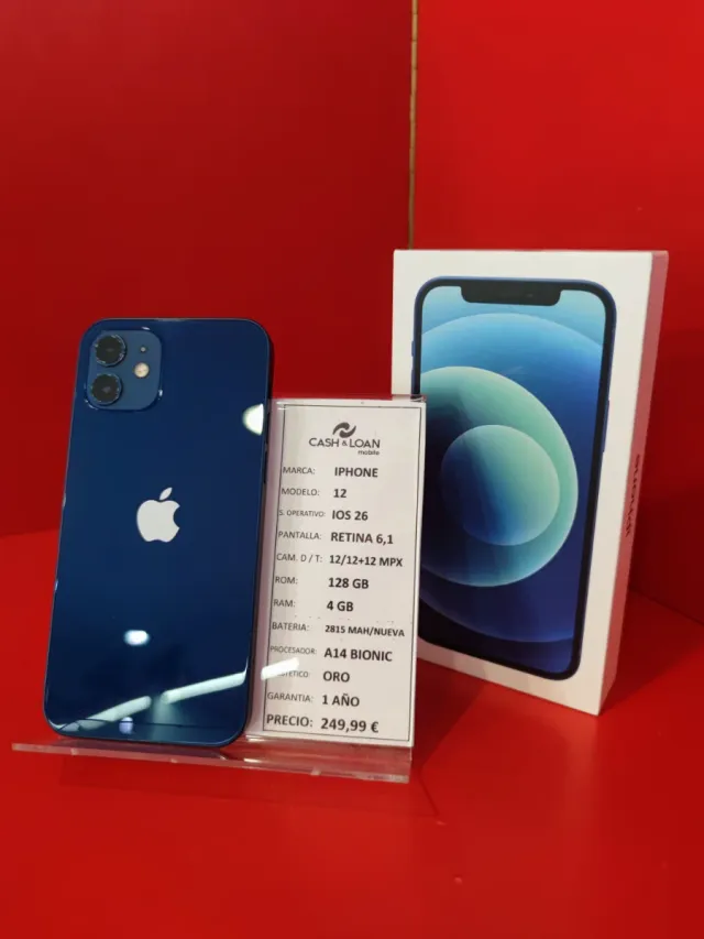 iPhone 12 128GB Azul
