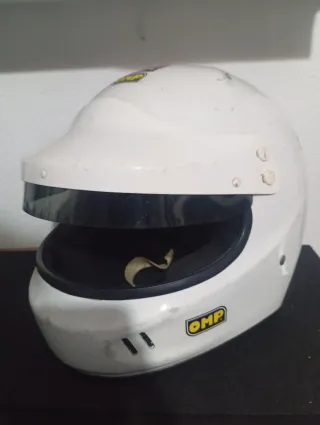 Casco Rally AGV OMP Blanco