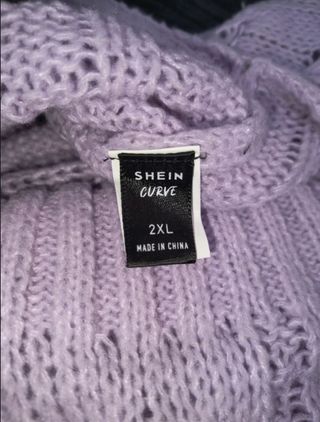 Jersey Morado Talla Grande (52) Cuello V