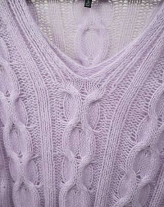 Jersey Morado Talla Grande (52) Cuello V