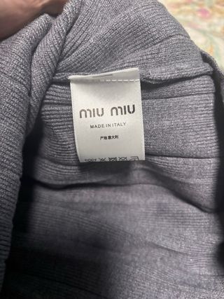 Vestido Miu Miu