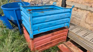 Cestón metálico industrial