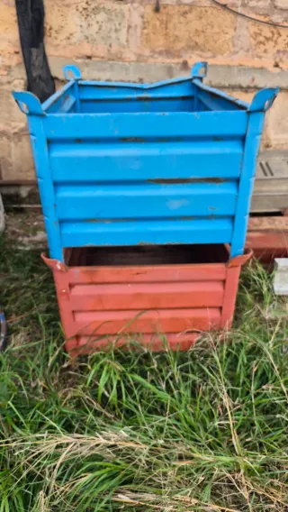 Cestón metálico industrial