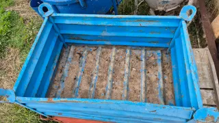 Cestón metálico industrial