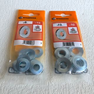 Rondelle coniche e piatte Standers Mix