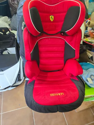 Silla coche Ferrari roja