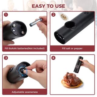 Molinillo Eléctrico Pimienta/Sal Nuevo