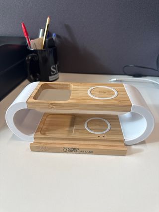 Cargador Inalámbrico doble de diseño