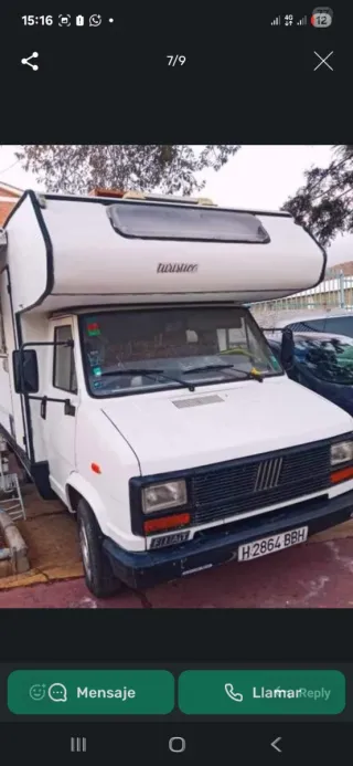 Autocaravana Fiat Ducato Turistico
