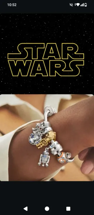 Pulsera Pandora Star Wars