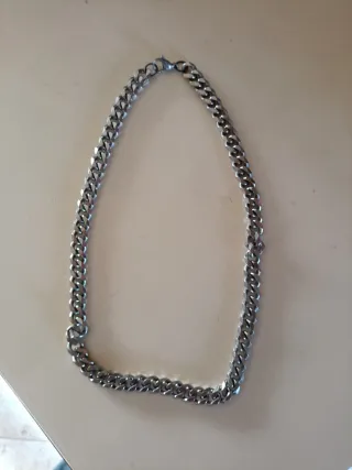 Cadena Cubana Plateada