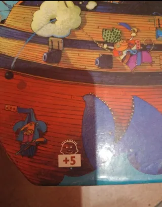 Puzzle Djeco Piratas Barco 54 Piezas