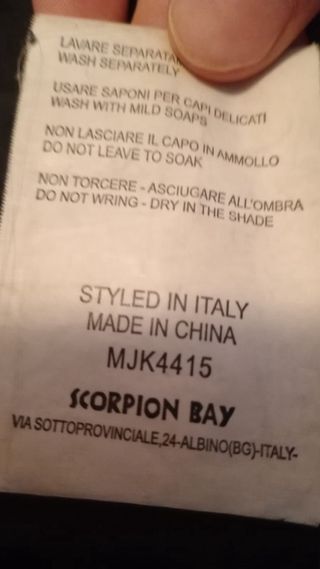 Giubbotto Scorpion Bay pelle nero