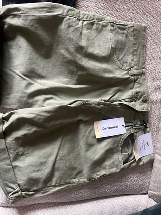 Bermuda Denimwear Verde Oliva Talla M