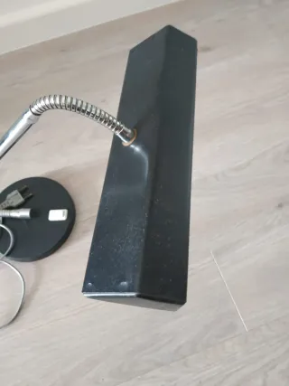 Lámpara de escritorio vintage metal