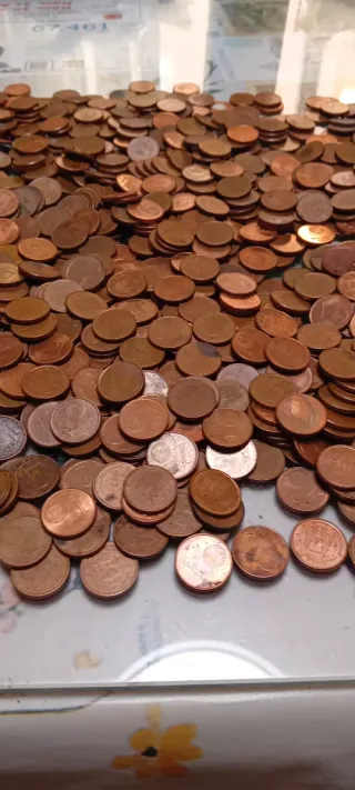 Moneda 1 céntimo 1999- hasta 2009 lote 1450 moneda