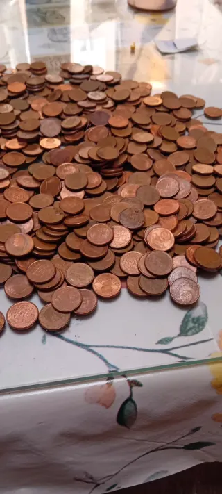 Moneda 1 céntimo 1999- hasta 2009 lote 1450 moneda