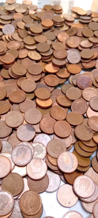 Moneda 1 céntimo 1999- hasta 2009 lote 1450 moneda