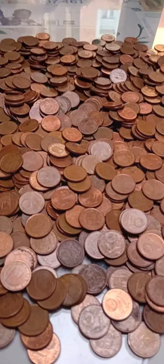 Moneda 1 céntimo 1999- hasta 2009 lote 1450 moneda