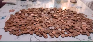 Moneda 1 céntimo 1999- hasta 2009 lote 1450 moneda